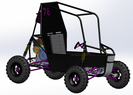 Queen's Baja: Making Race Car Parts Strong Using Simulation