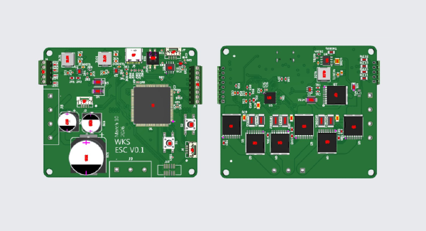 Custom High-Precision 3kW ESC
