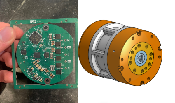 Custom 1 kW BLDC Actuator